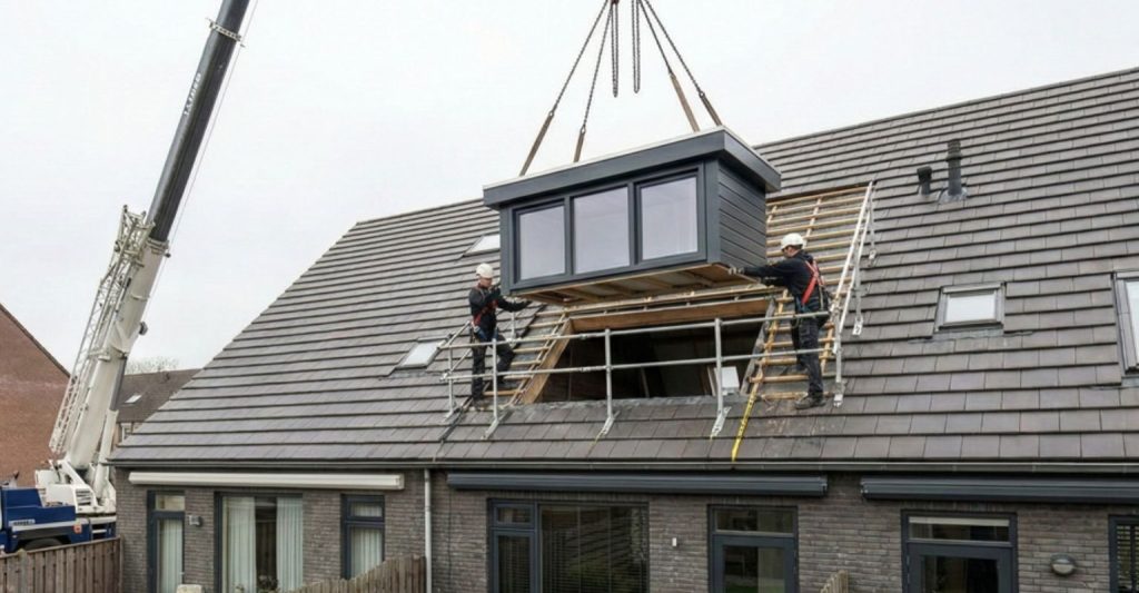 Dakkapel in Gorinchem - Prefab dakkapel